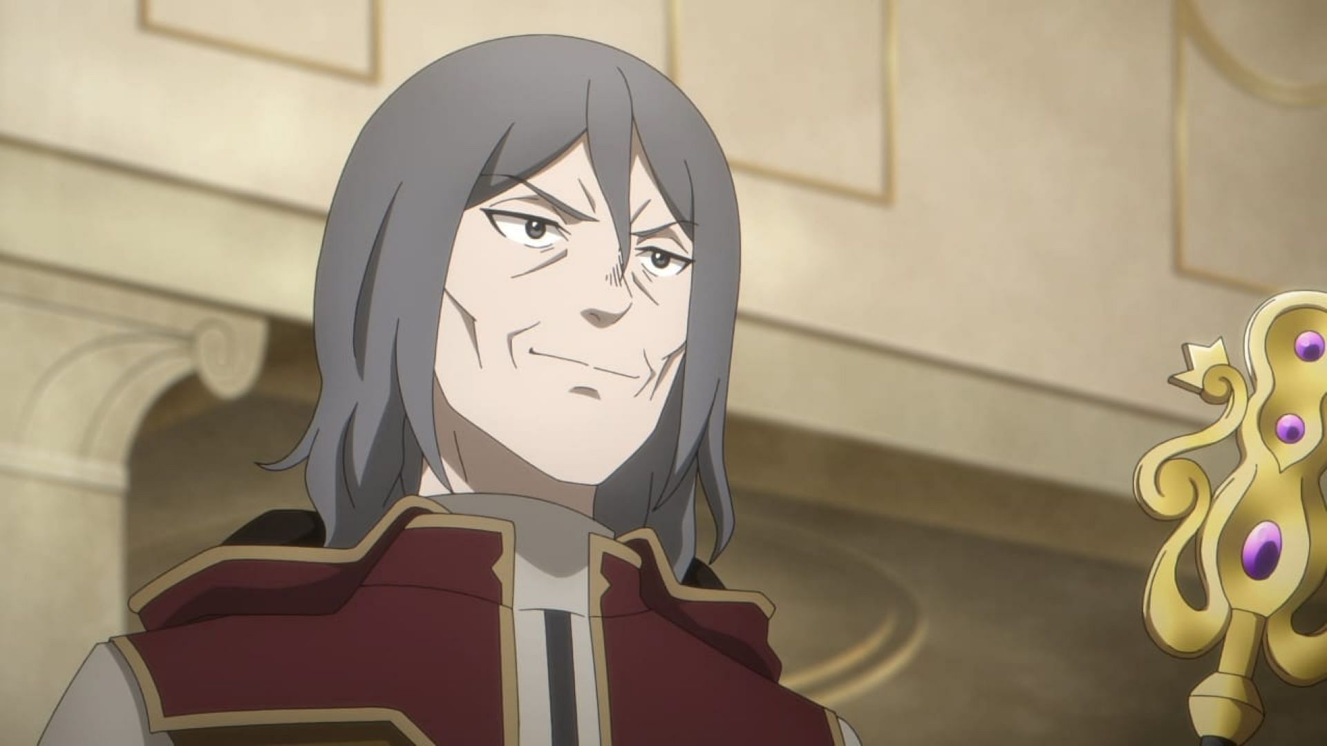 The royal conjurer in the anime (Image via Studio A-Cat)